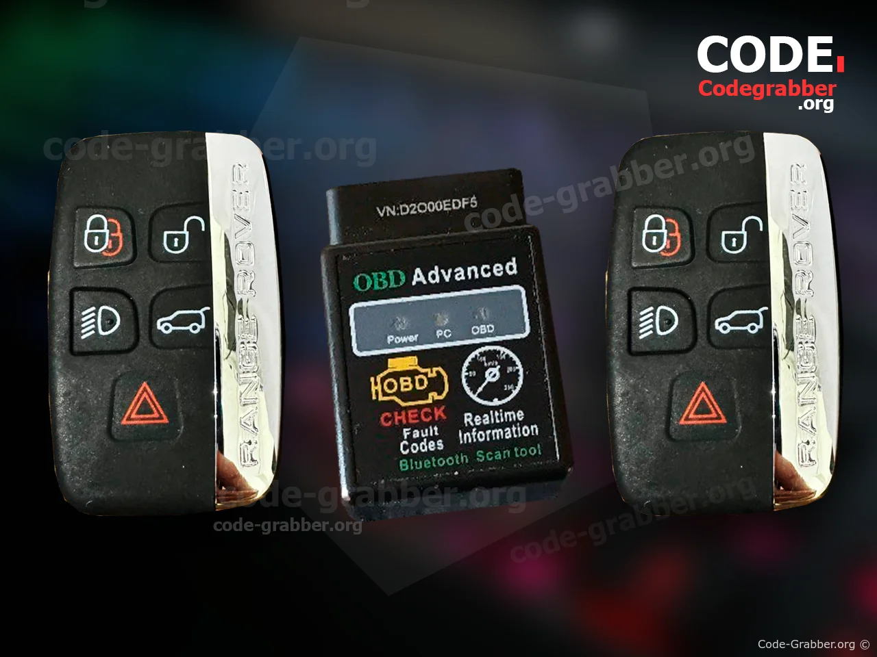 Программатор ключей для RANGE ROVER DIAG v10.5